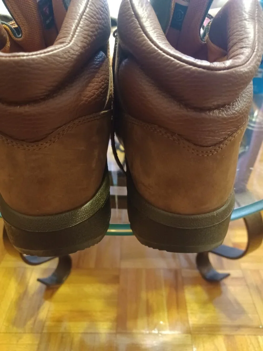 Men's Timberland Hiking Boots, Brown/Green, Sz 9